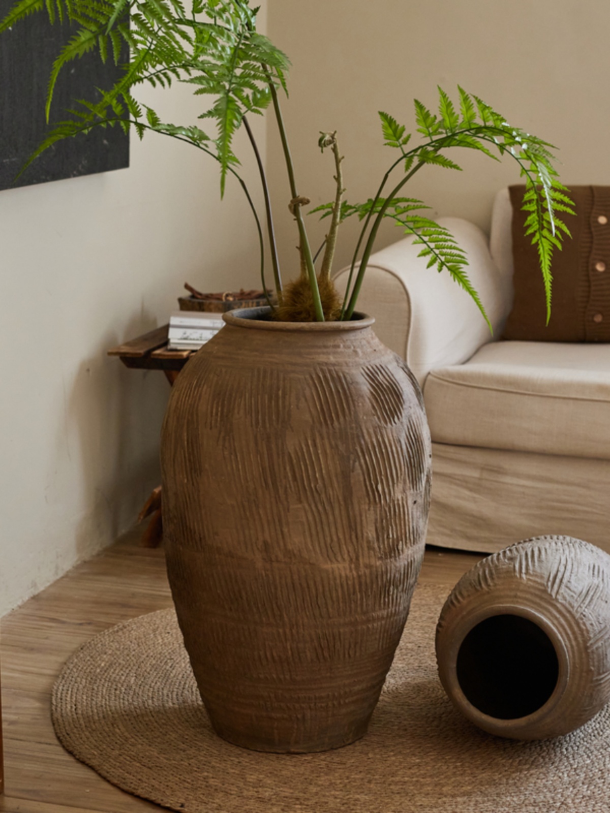 Centerpiece Vase Tall - Vaso de Flores Grande em Terracota
