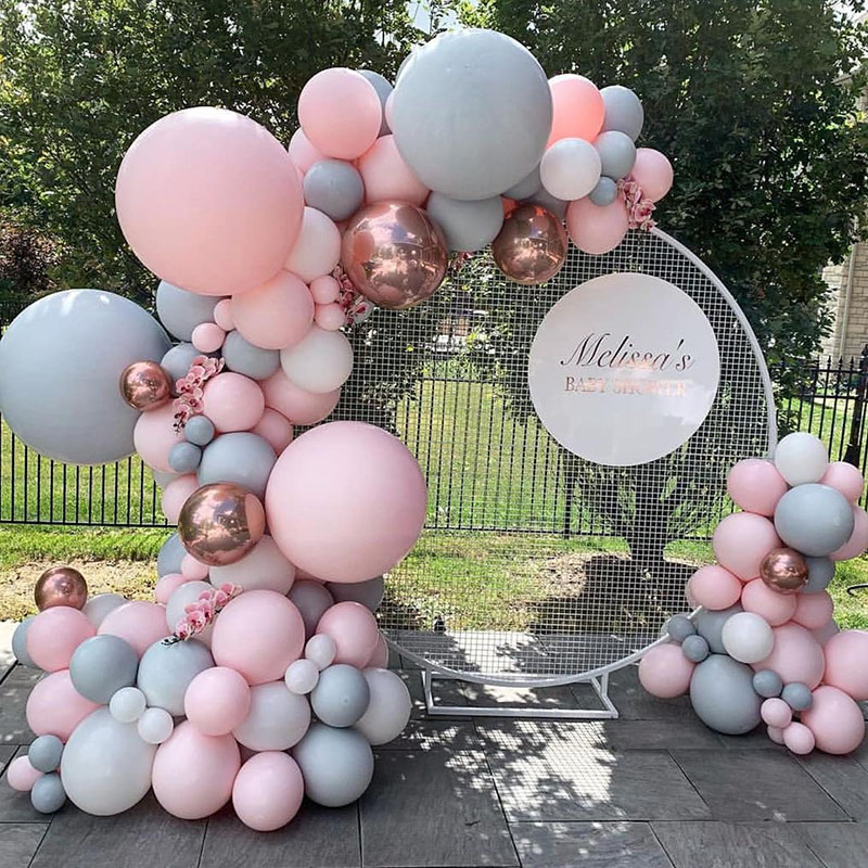 Wedding Balloon Arch - Círculo Redondo Balão Stand Holder, Decorações