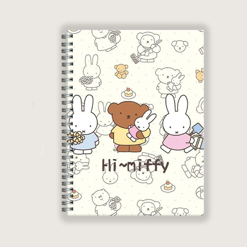 Good Floral & Wedding Decor Supply Photos - Caderno Miffy Kawaii Amarelo Floral com