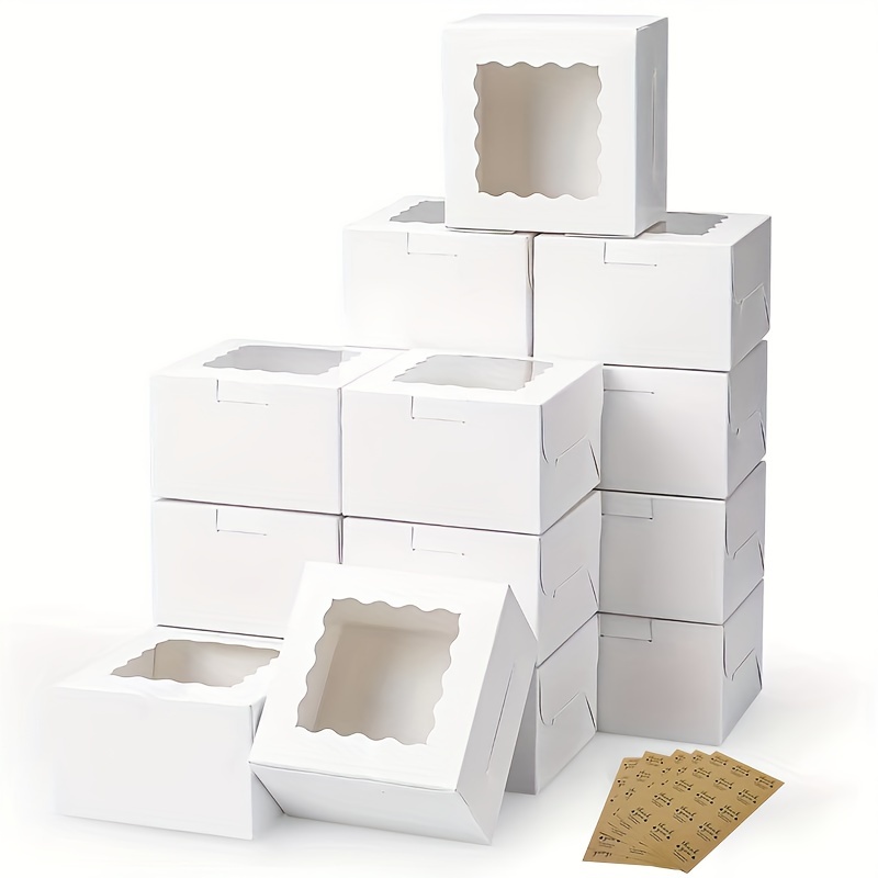 Wedding Favor Box - 10 Peças de Caixas de Papel
