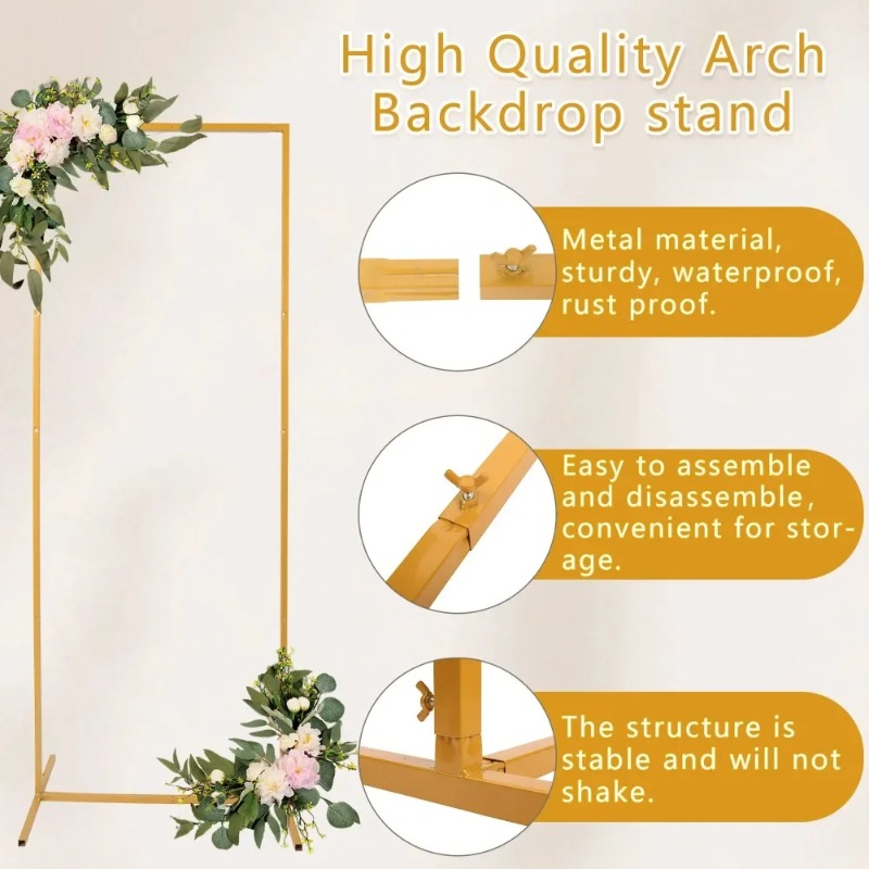 Arco de Casamento 6.6FT X 6.6F - Wedding Balloon Arch avaliação e preço