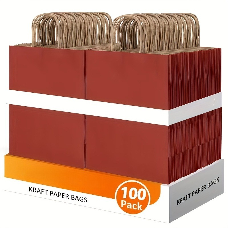 100 sacos de papel vermelho pa - Wedding Supply Shops avaliação e preço