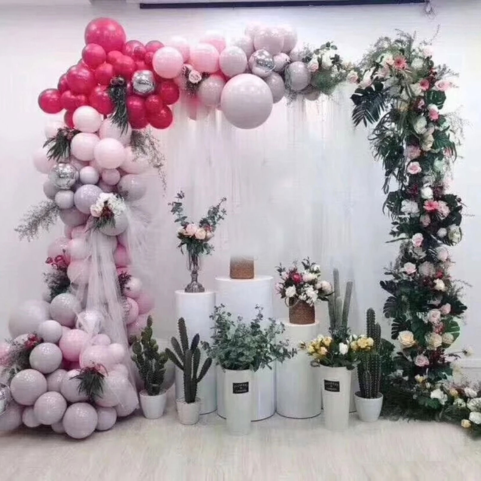 2.1x2m / 79x83 polegada ouro a - Wedding Balloon Arch avaliação e preço