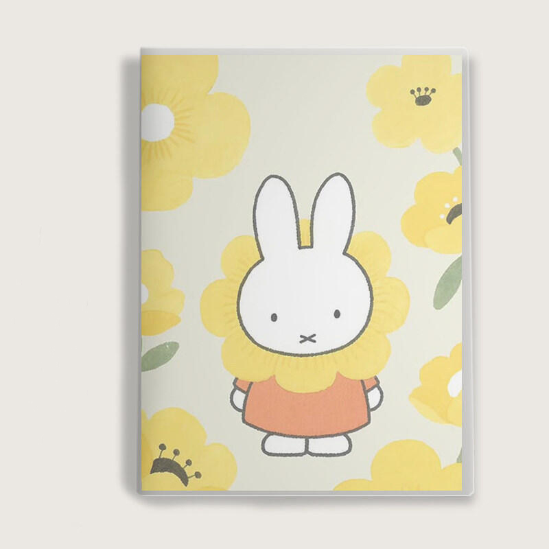 Caderno Miffy Kawaii Amarelo F - Good Floral & Wedding Decor Supply Photos avaliação e preço