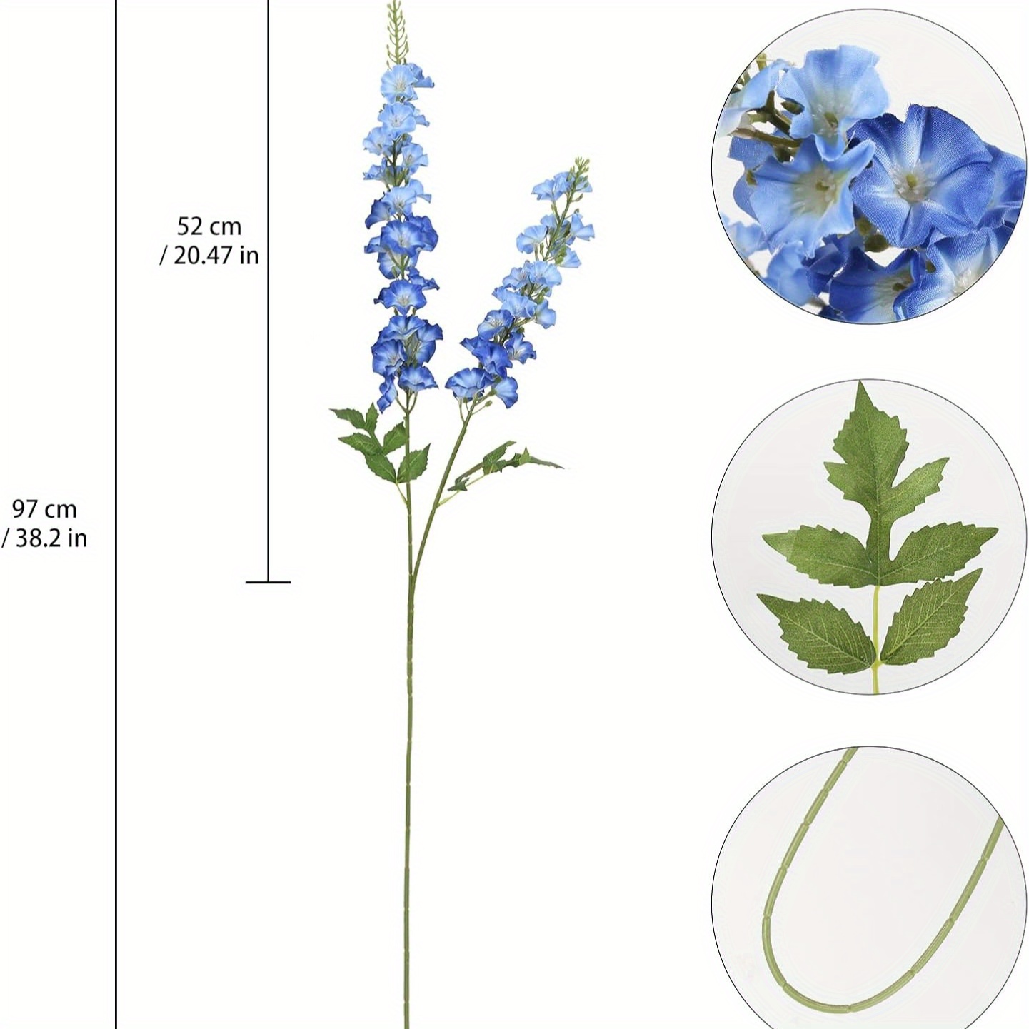 Pacote com 6 Flores Artificiai - Centerpiece Vase Tall avaliação e preço