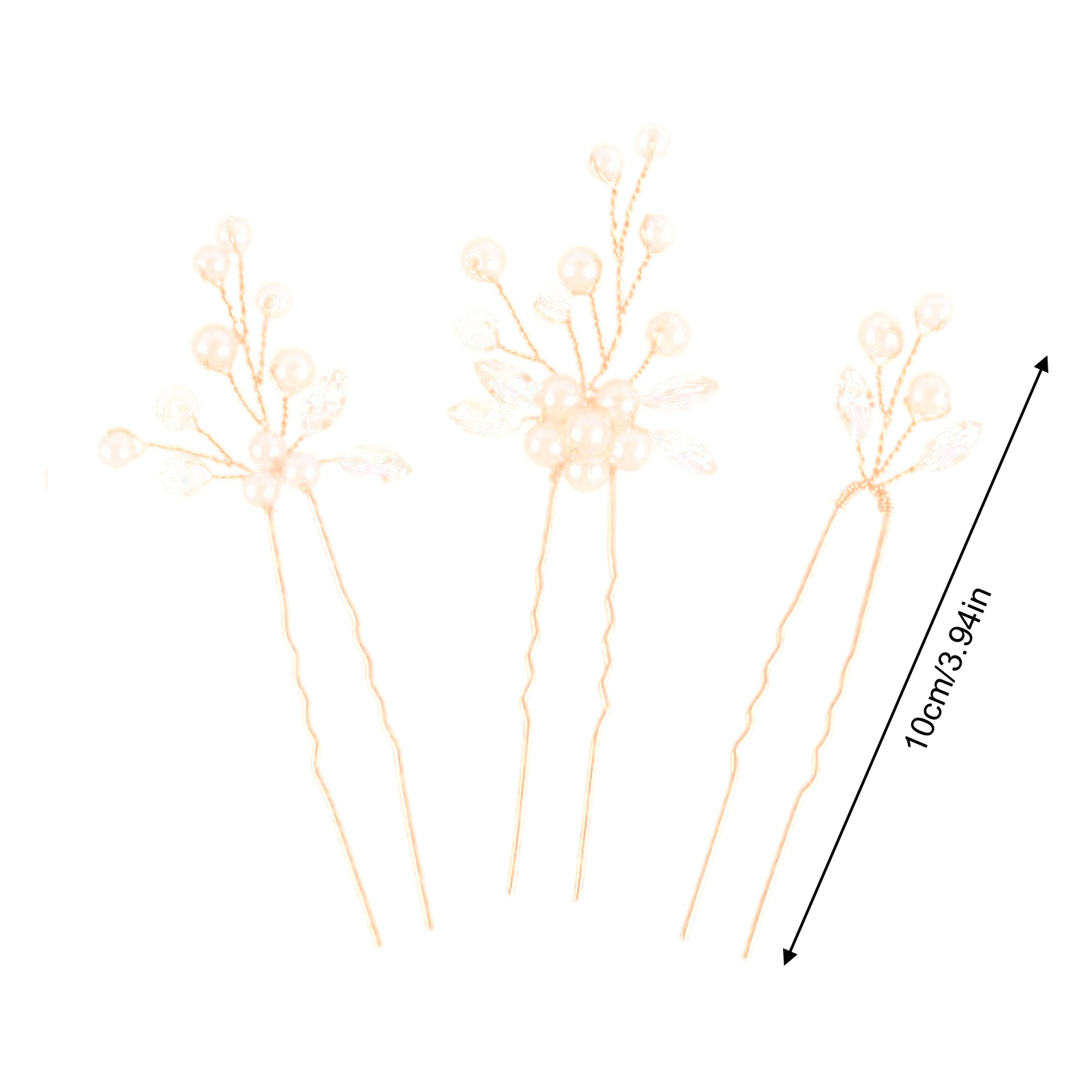 3 Peças de Grampos de Cabelo p - Wedding Supply Store avaliação e preço