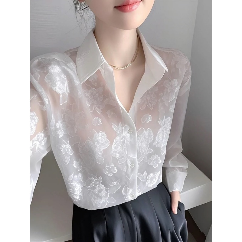 Camisa de proteção solar femin - Good Floral & Wedding Decor Supply Photos avaliação e preço