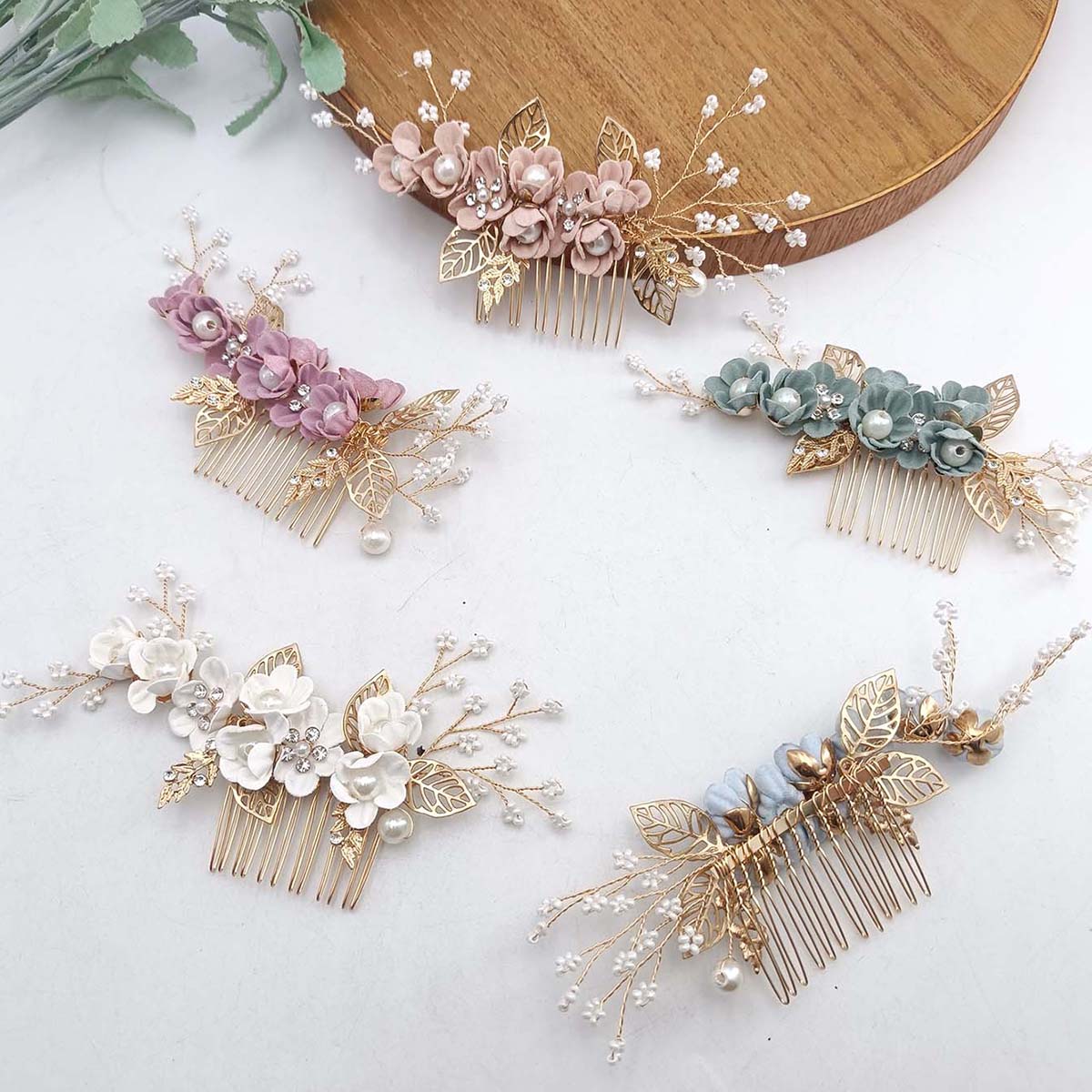 Pente de Cabelo com Pérolas de - Wedding Supply Store avaliação e preço