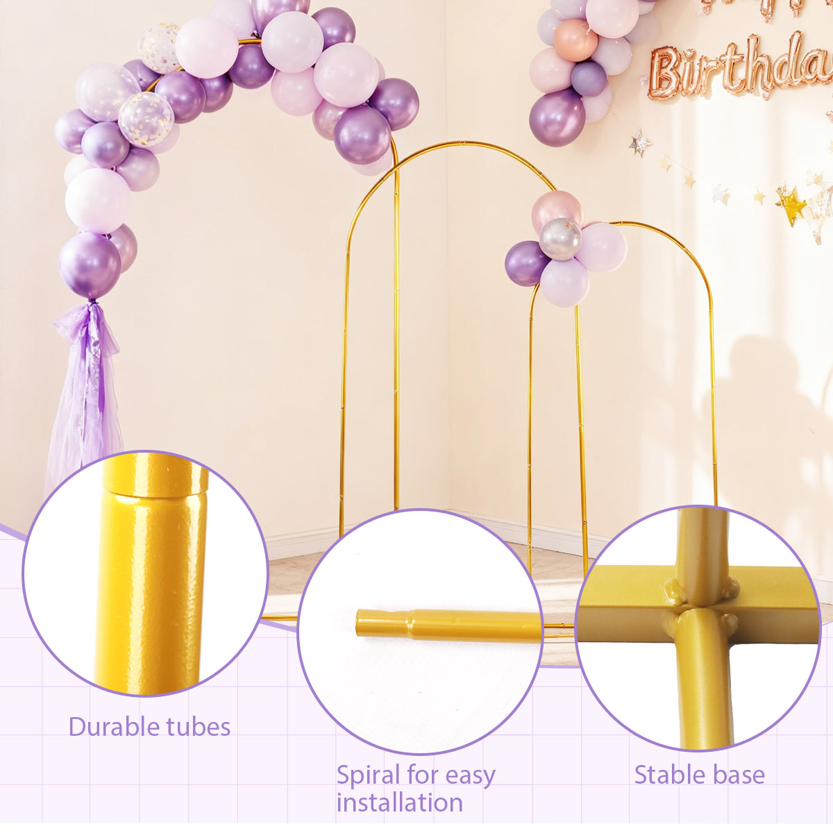 3 pacotes de kits de arco de m - Wedding Balloon Arch avaliação e preço