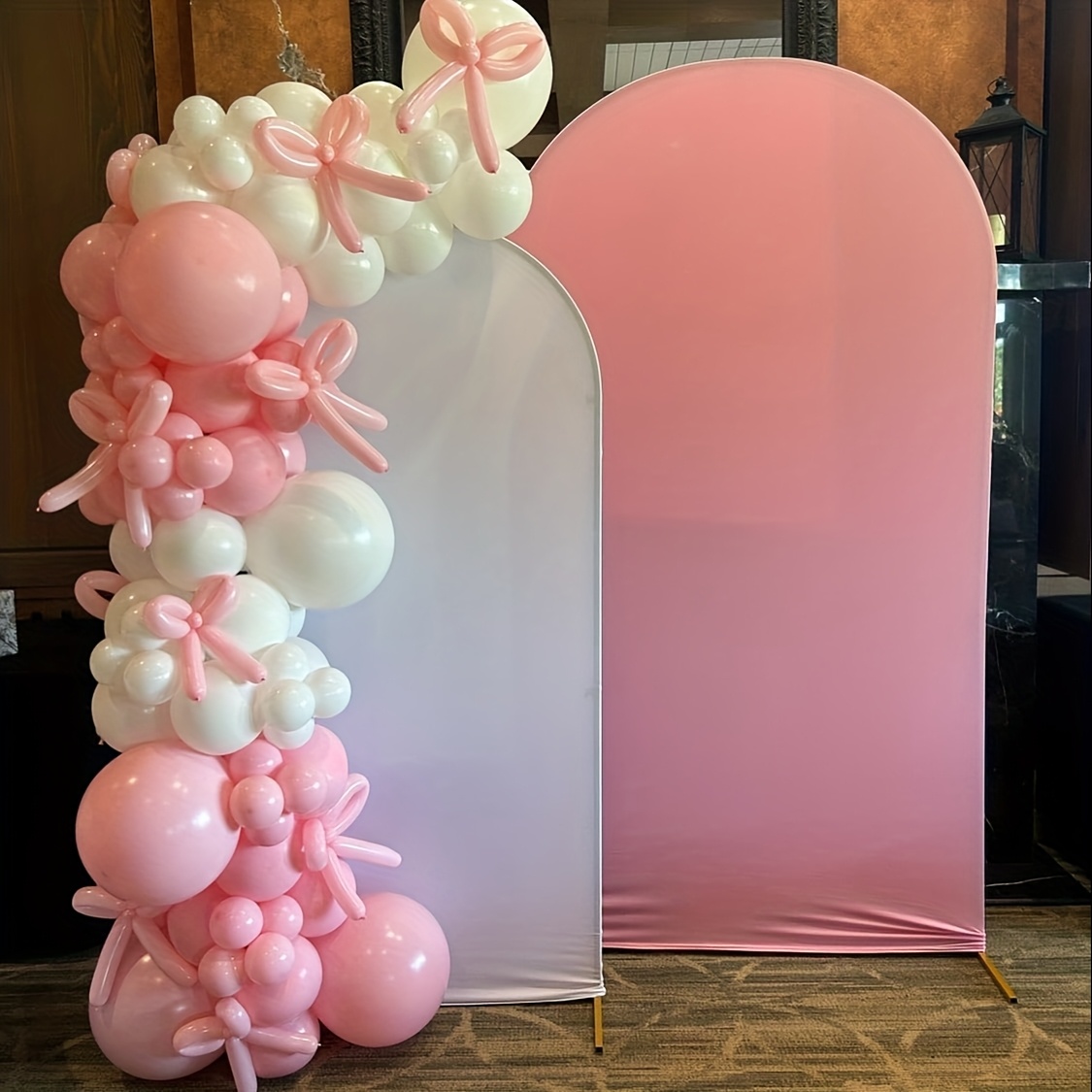 Conjunto de 141 Balões Rosa co - Wedding Balloon Arch avaliação e preço